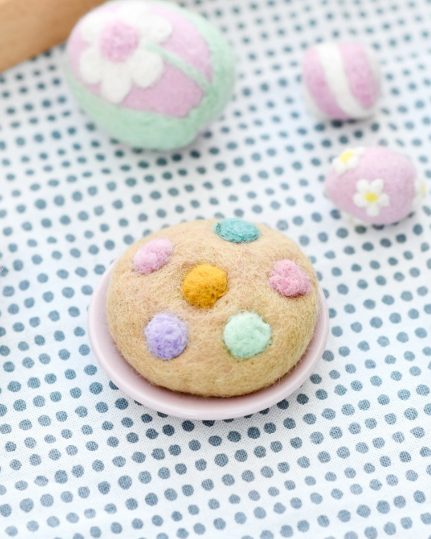 Felt Soft M&amp;M Pastel Cookie