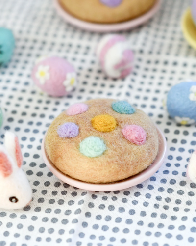 Felt Soft M&M Pastel Cookie