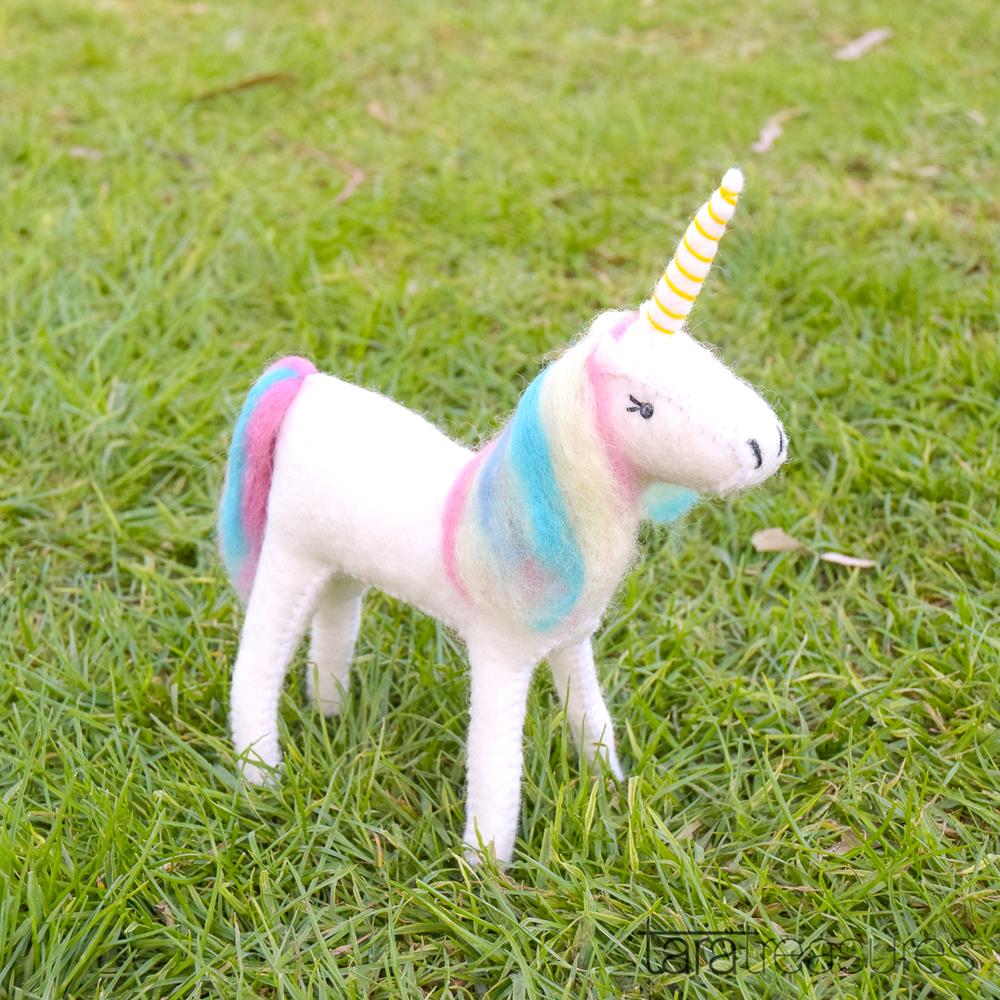 Pre-Order Felt Unicorn Toy (Ships in late January)