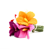 Felt Flowers, Set of 5 (Set B) · view 2