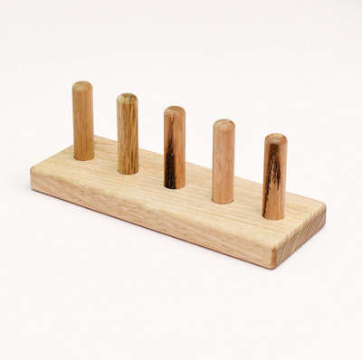 Finger Puppet Stand, 5 Rods