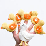 Five Little Ducks, Finger Puppet Set of 6 · view 4