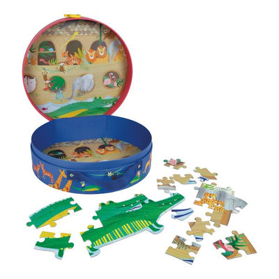 Sale Floss and Rock Animal Ark Shaped Jigsaw Puzzle, 100 pcs