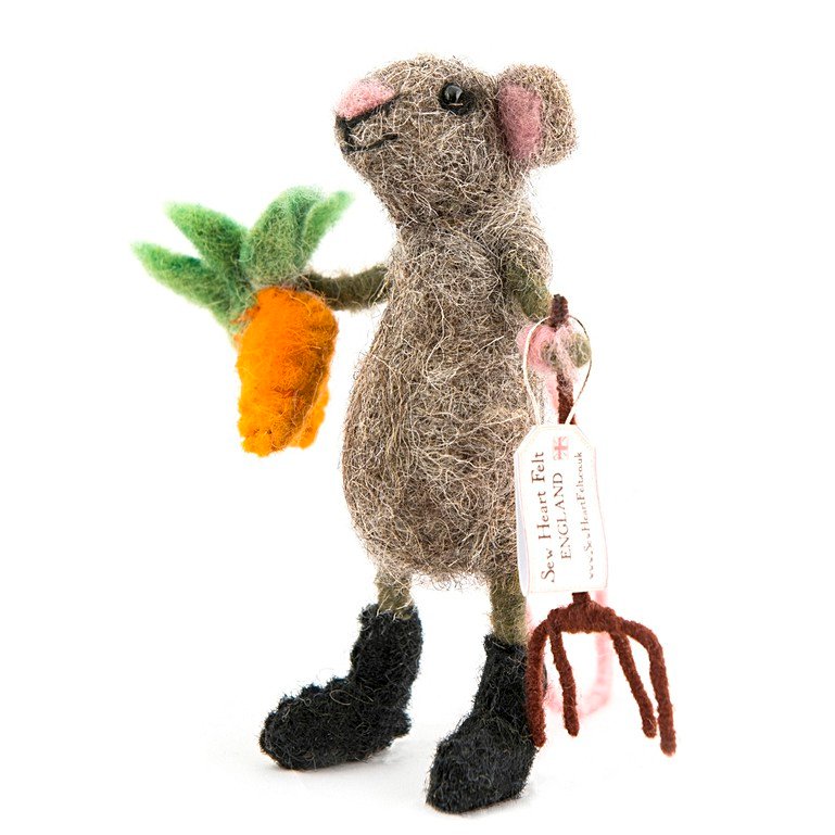 Gardener Felt Mouse