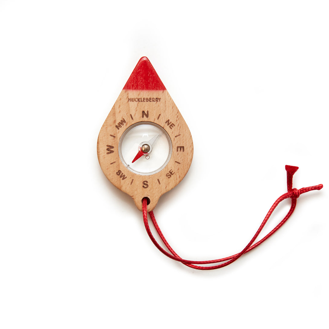 Huckleberry Wooden Compass