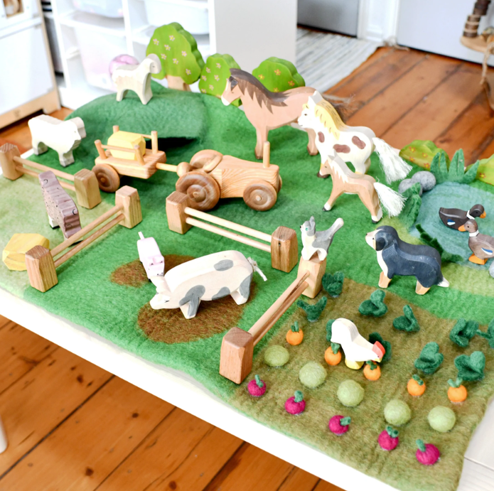 Large Felt Farm Mat