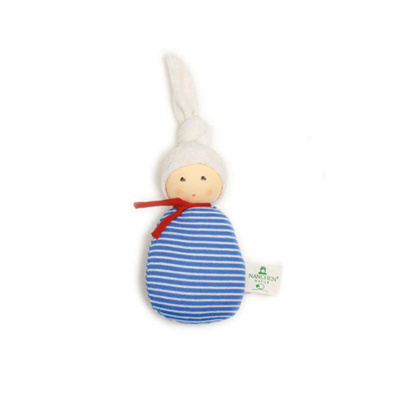 Sale Nanchen Natur Little Captain Rattle, Blue