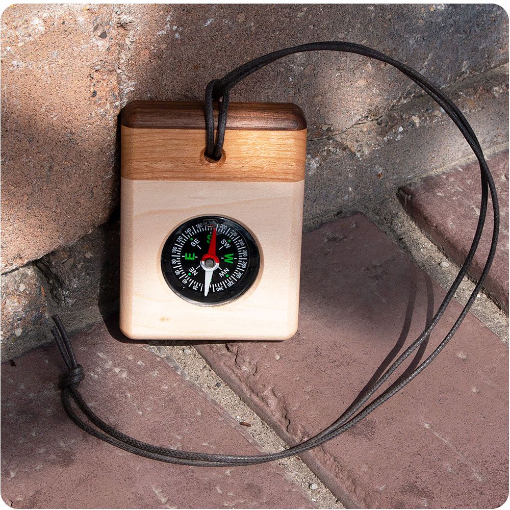 Wooden Compass