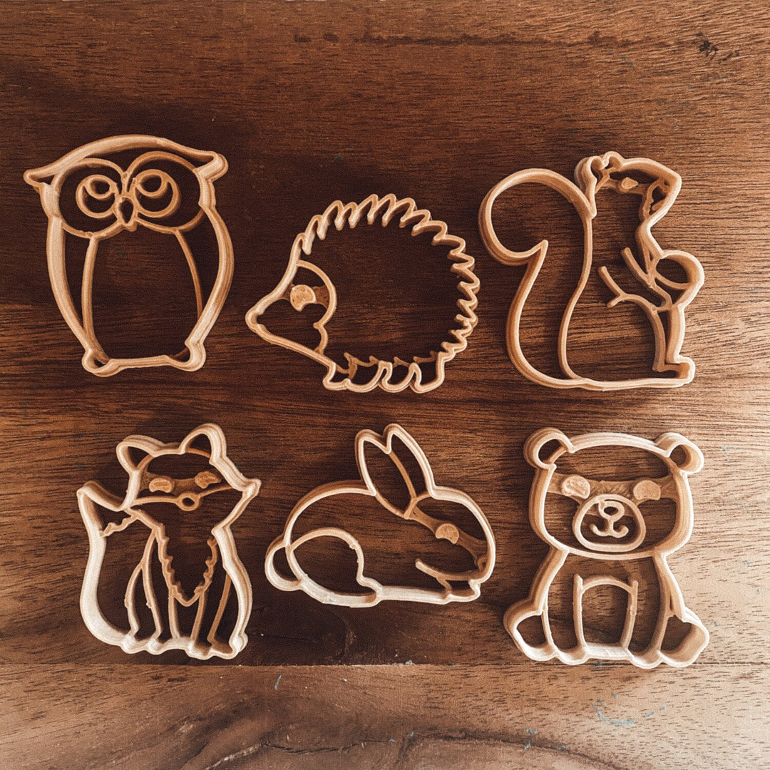 Mini Woodland Animals Eco Cutter Set