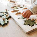 Q Toys Montessori Leaf Puzzle · view 4