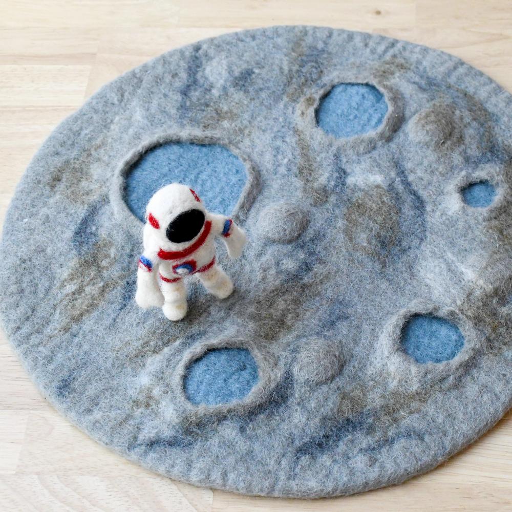 Moon Crater with Astronaut Space Playscape