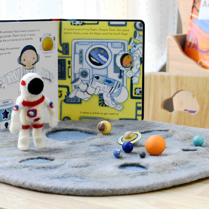 Moon Crater with Astronaut Space Playscape
