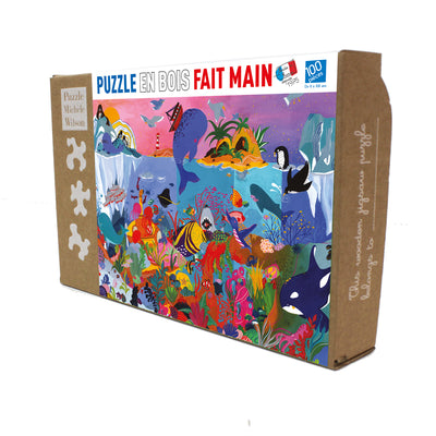 Sale Under the Oceans, Wooden Jigsaw Puzzle