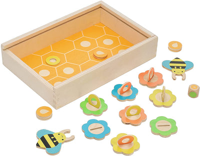 Sale Petit Collage Save the Bees Wooden Game