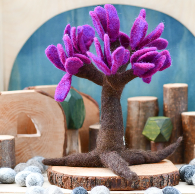 Felt Seasonal Tree, Spring