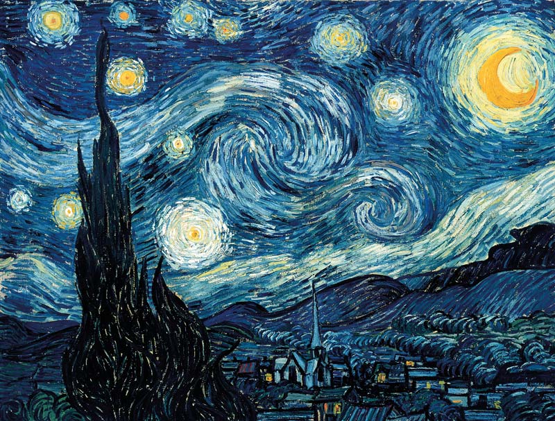 Sale Starry Night, Wooden Jigsaw Puzzle