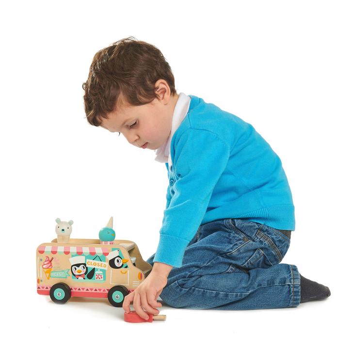 Sale Tender Leaf Toys Penguin's Gelato Van