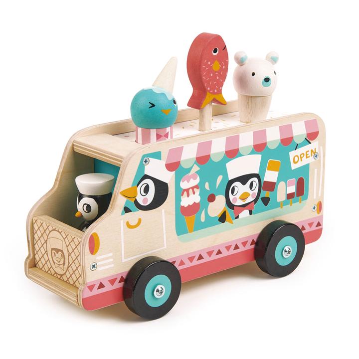 Sale Tender Leaf Toys Penguin's Gelato Van