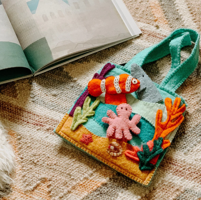 Under the Sea Felt Puppet Bag