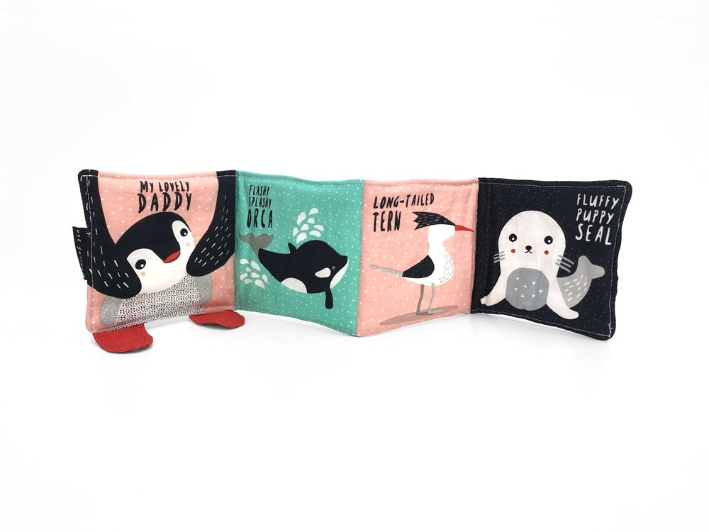 Sale Wee Gallery Pitter Patter Penguin: Baby's First Soft Book