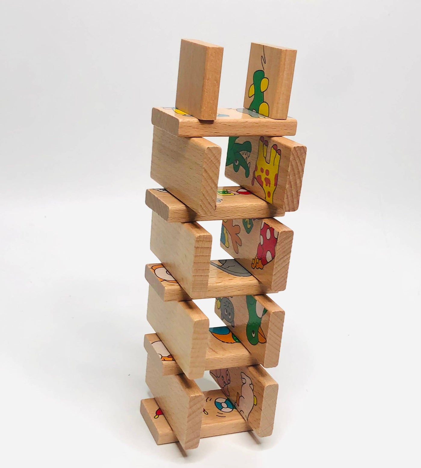 Wooden Animal Dominos