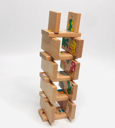 Wooden Animal Dominos