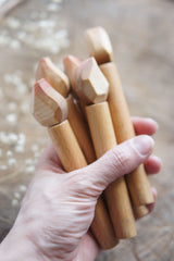 Wooden Birthday Candle · view 1