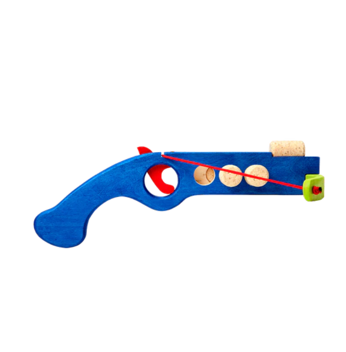 Sale Wooden Toy Crossbow, Blue