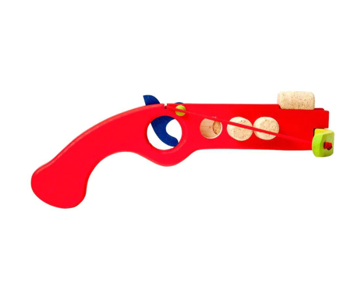 Sale Wooden Toy Crossbow, Red