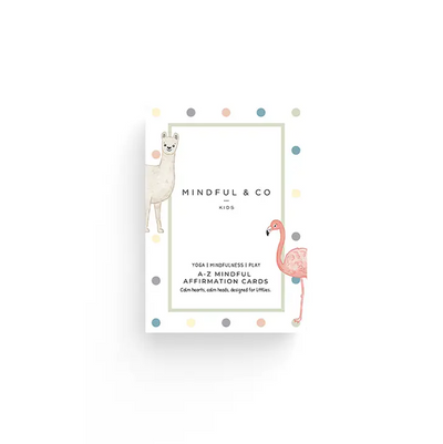 Sale Mindful and Co Kids A to Z Mindful Affirmation Cards