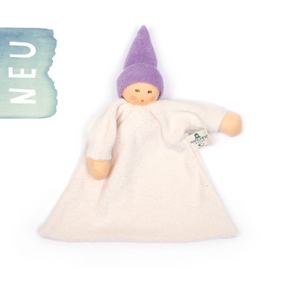 Nanchen Natur Organic Blanket Doll, Lilac