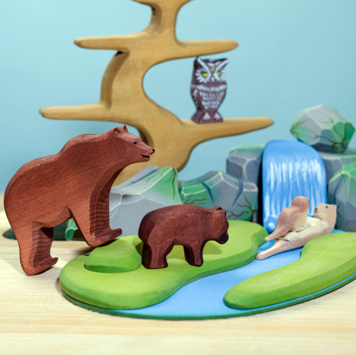 Bumbu Wooden Bear Cub