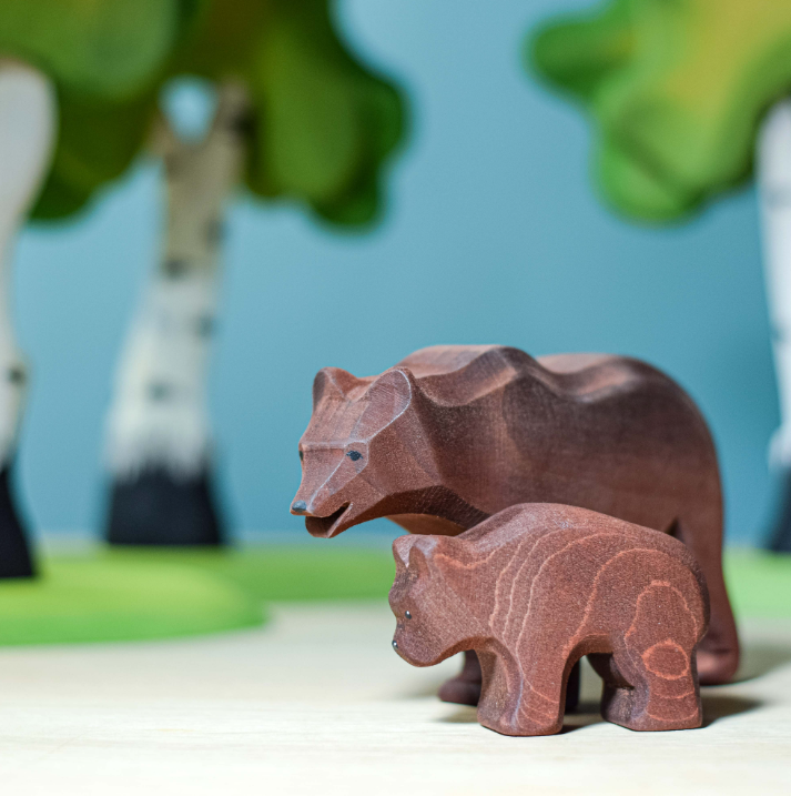 Bumbu Wooden Bear Cub