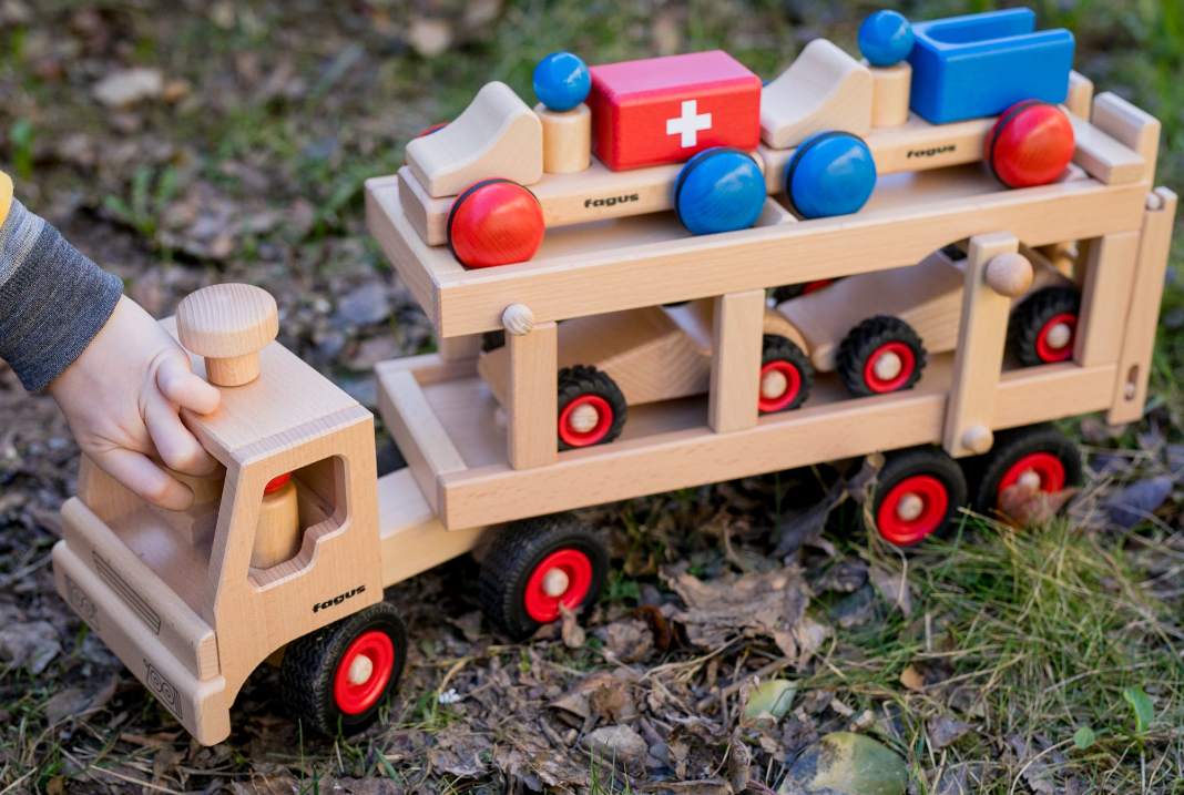 Fagus Wooden Car Transporter