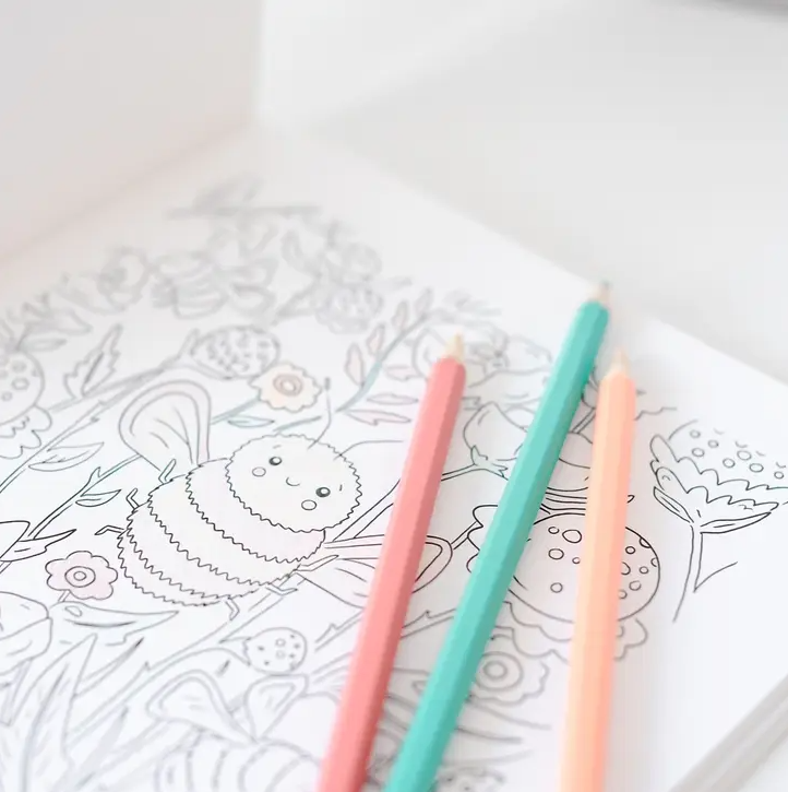 Sale Mindful and Co Kids ABCs of Mindfulness Coloring Book, Rose