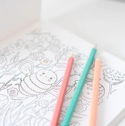 Sale Mindful and Co Kids ABCs of Mindfulness Coloring Book, Rose