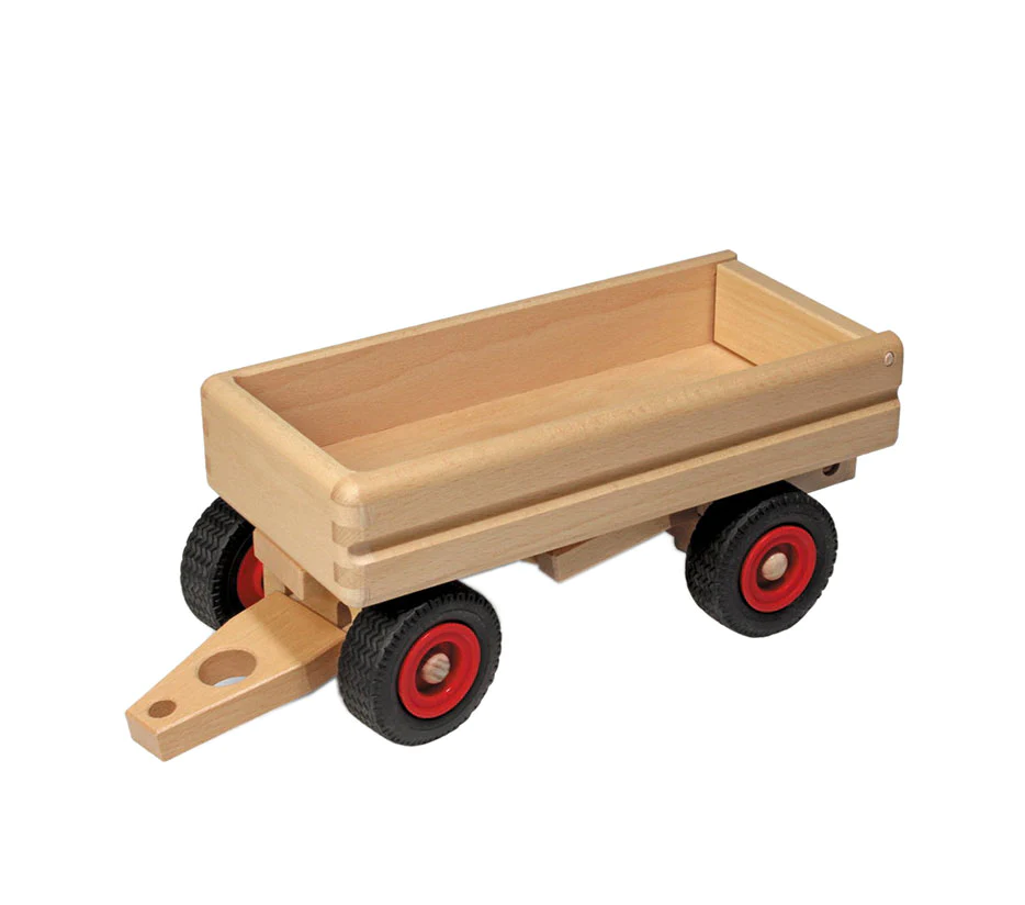 Sale Fagus Wooden Dump Truck Trailer