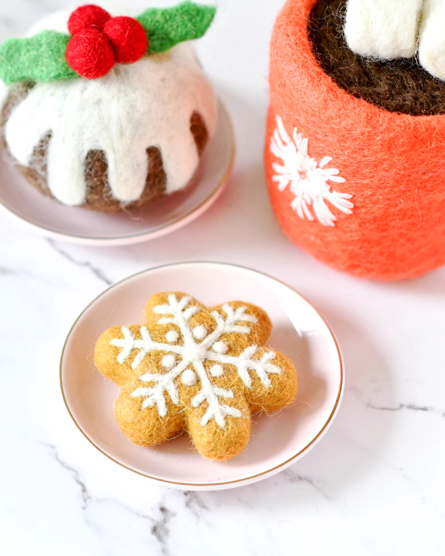 Felt Snowflake Cookie
