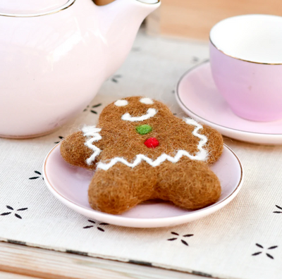 Pre-Order Felt Gingerbread Cookie (Ships in mid-November)