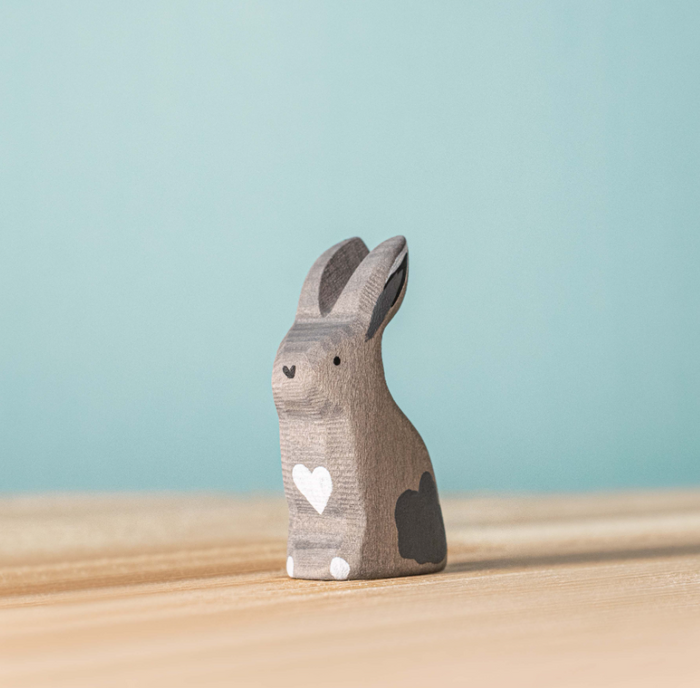 Bumbu Gray Sitting Rabbit