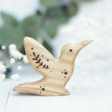Wooden Hummingbird, a hand-carved wooden toy by Tiny Fox Hole. · view 2