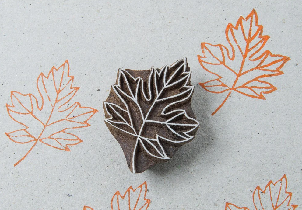 Maple Leaf Stamp