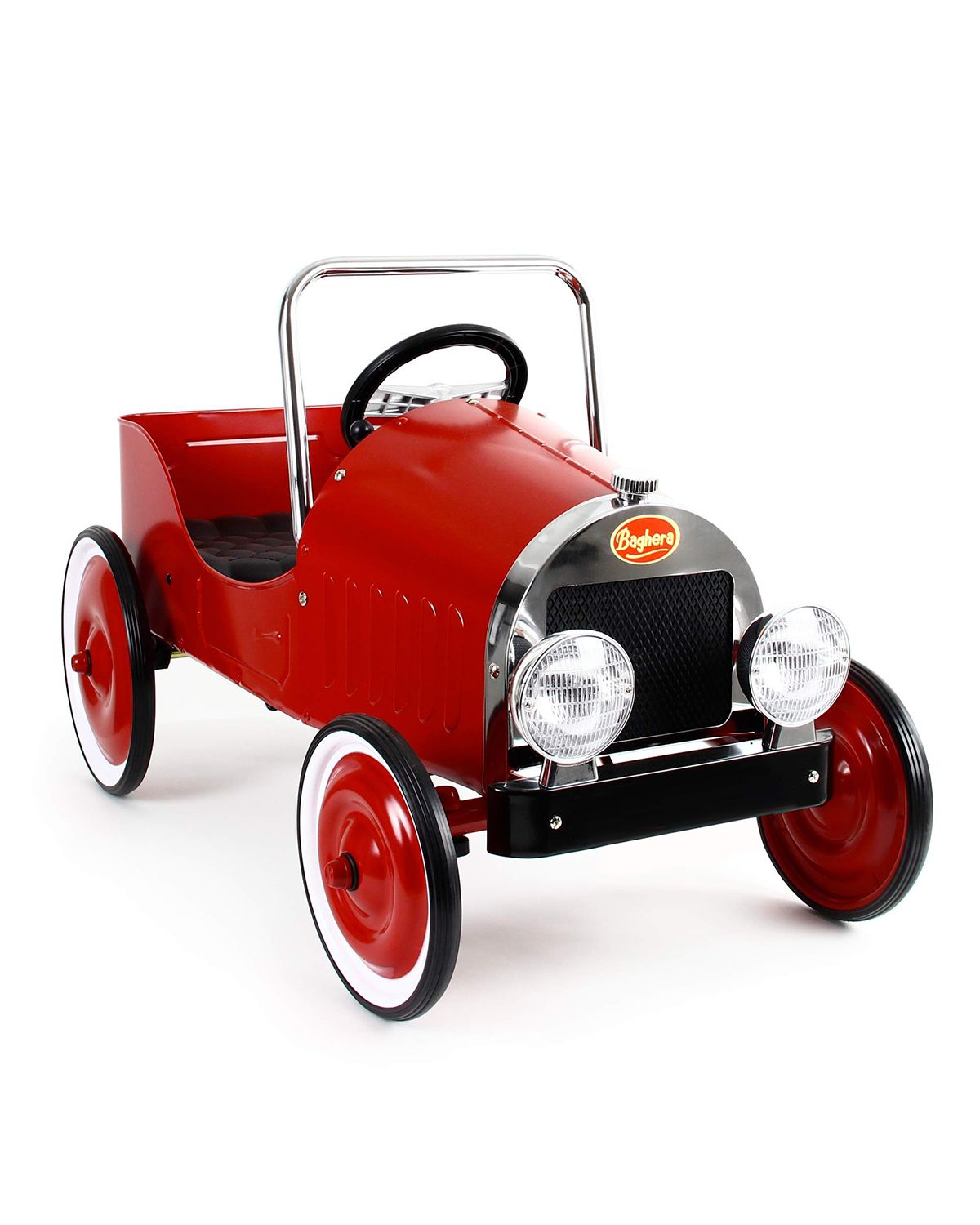 Baghera 1938 Ride On Classic Red Pedal Car