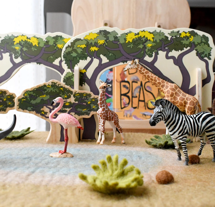 Large Safari Play Mat Playscape