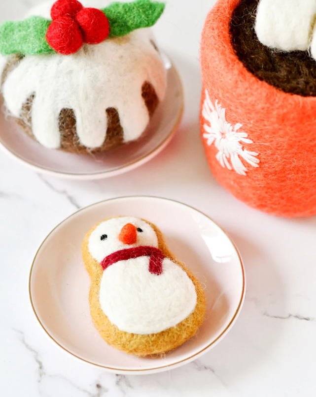 Felt Snowman Cookie