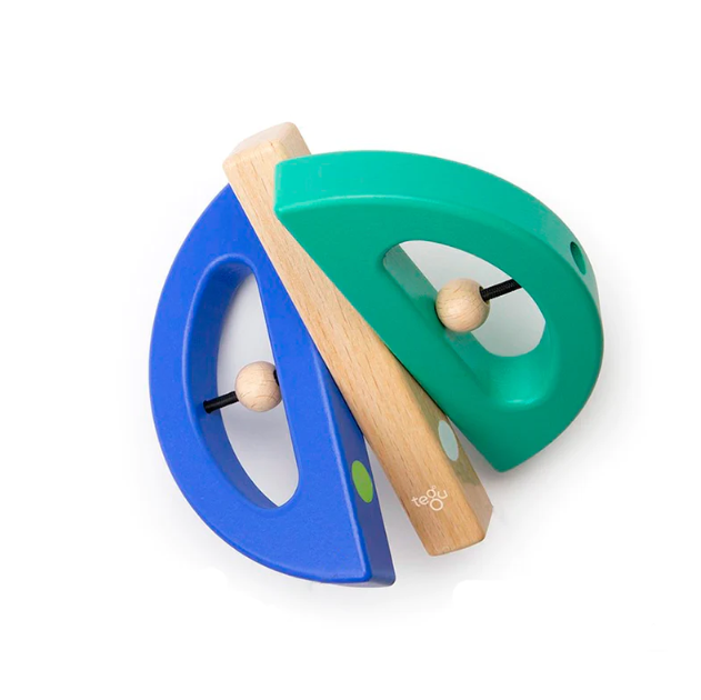 Tegu Swivel Bug, Teal/Blue
