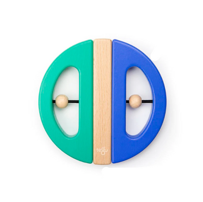 Tegu Swivel Bug, Teal/Blue