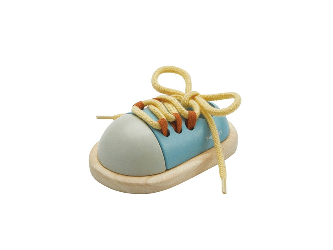 Plan Toys Tie-Up Shoe- Orchard