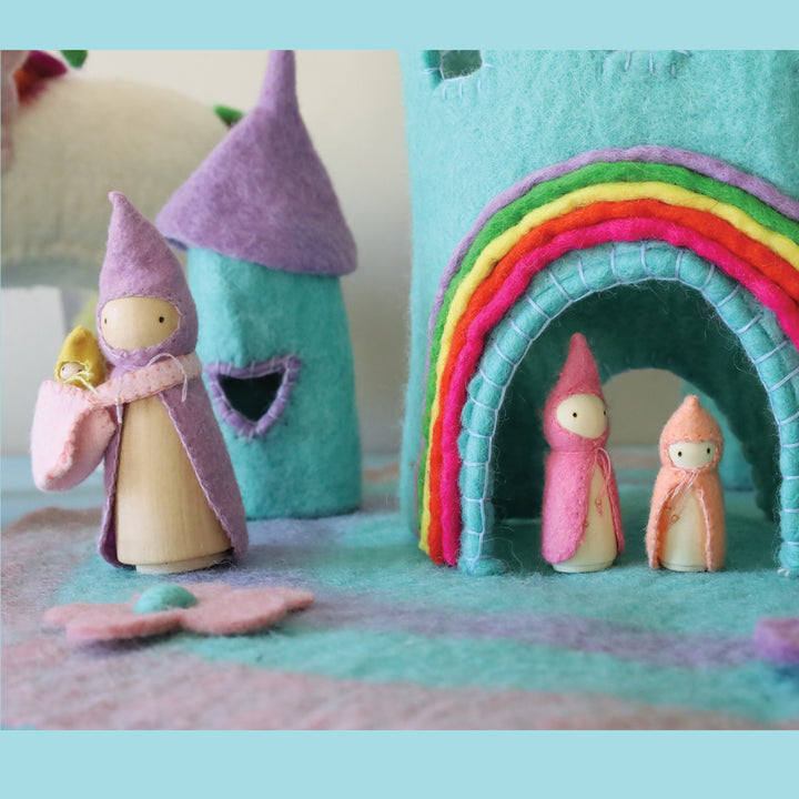 Felt Unicorn Castle